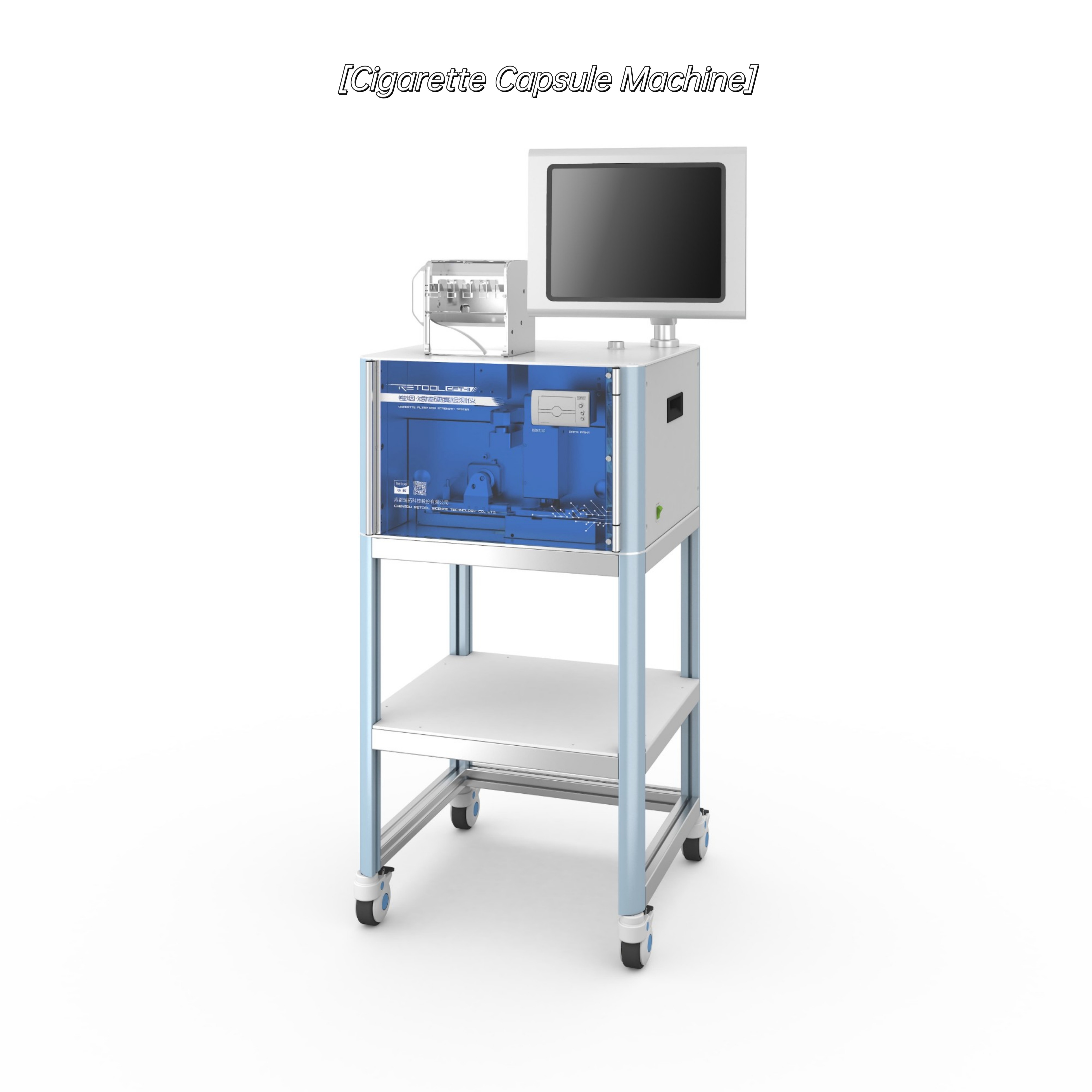 Filtro Rod Weighing Tester GB/T dalla macchina della capsula della sigaretta di operazione del touch screen