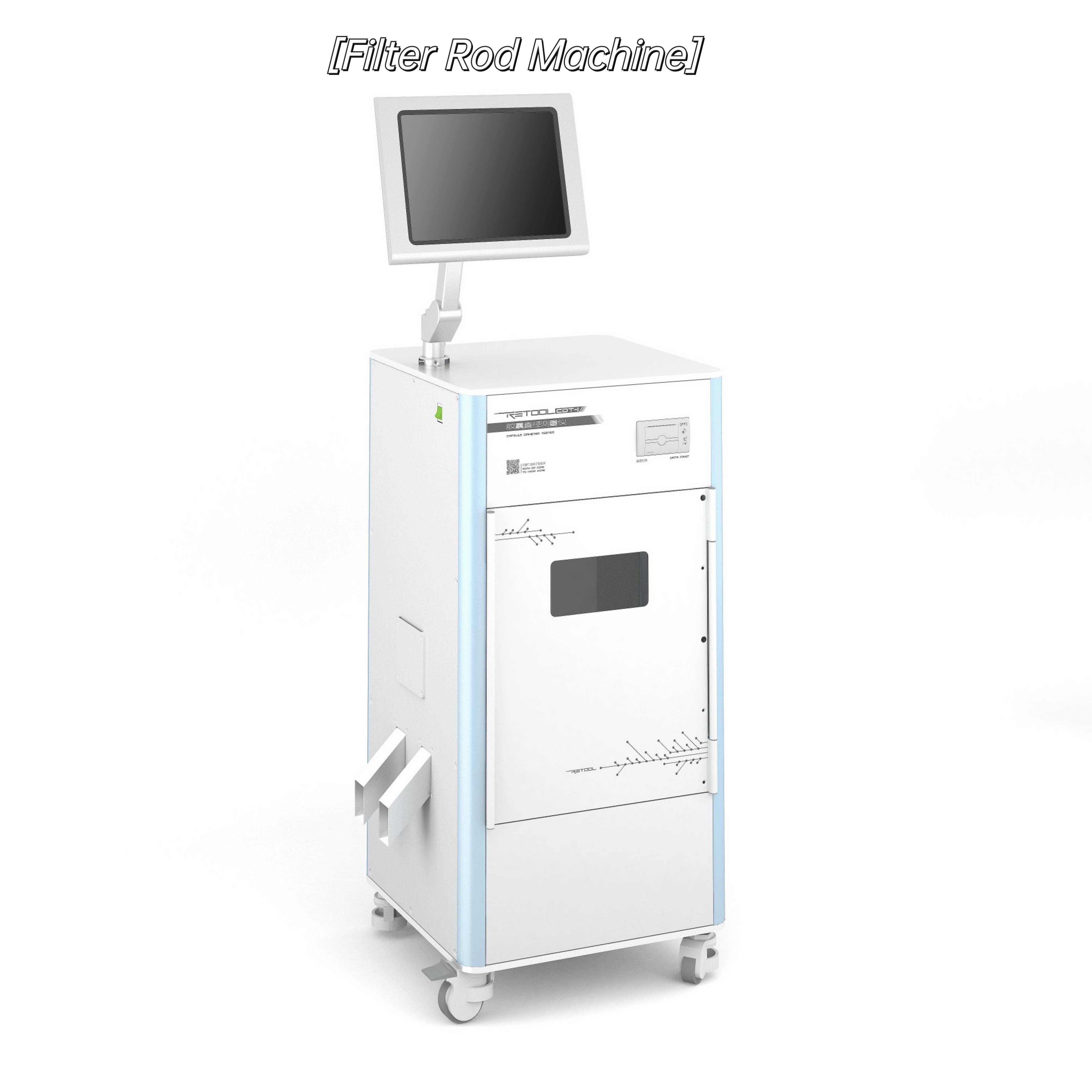 OEM del tester di Rod Machine Capsule Roundness Measuring del filtro dal touch screen 15inch